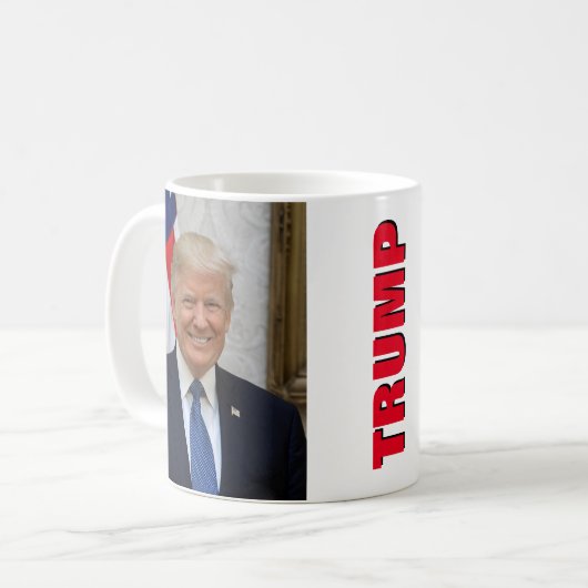 Mug Le président Donald Trump (Devant gauche)