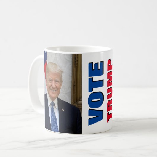 Mug Le président Donald Trump (Devant gauche)