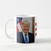 Mug Le président Donald Trump (Gauche)