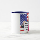 Mug Le Président Donald Trump - écrivez votre propre (Centre)