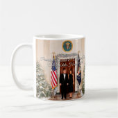 Mug Le Président Donald Trump et Noël 2017 de Melania (Gauche)