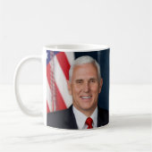 Mug Le Président Donald Trump et penny de VP Mike (Gauche)