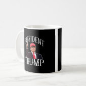 Mug Le Président Donald Trump Red Hat manie (Devant gauche)