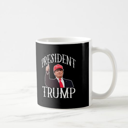 Mug Le Président Donald Trump Red Hat manie (Droite)