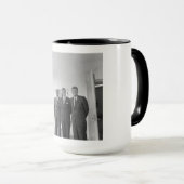 Mug Le président John Kennedy et les frères American C (Devant droit)