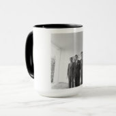 Mug Le président John Kennedy et les frères American C (Devant gauche)