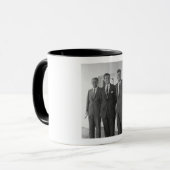 Mug Le président John Kennedy et les frères American C (Devant gauche)