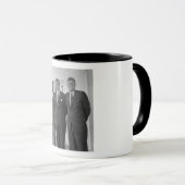 Mug Le président John Kennedy et les frères American C (Devant droit)