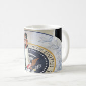 Mug Le Président Obama et Michelle dansent la boule (Devant droit)