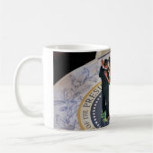 Mug Le Président Obama et Michelle dansent la boule (Gauche)