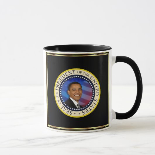Mug Le Président Obama Photo Collectibles (Droite)