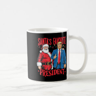 Mug Le président préféré du Père Noël Santa Trump dans