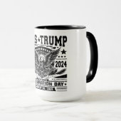 Mug Le président Trump a gagné 2024 (Devant droit)