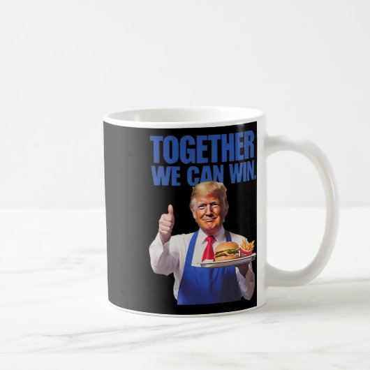 Mug Le président Trump fait des frites (Droite)