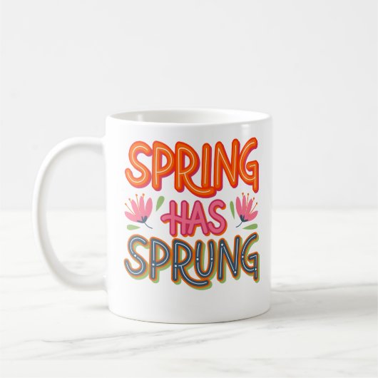 Mug Le printemps a Sprung (Gauche)