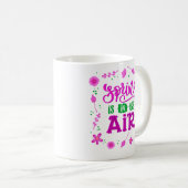 Mug Le Printemps Est Dans L'Air (Devant droit)