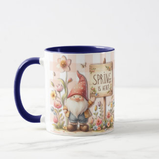 Mug Le printemps est là Gnome