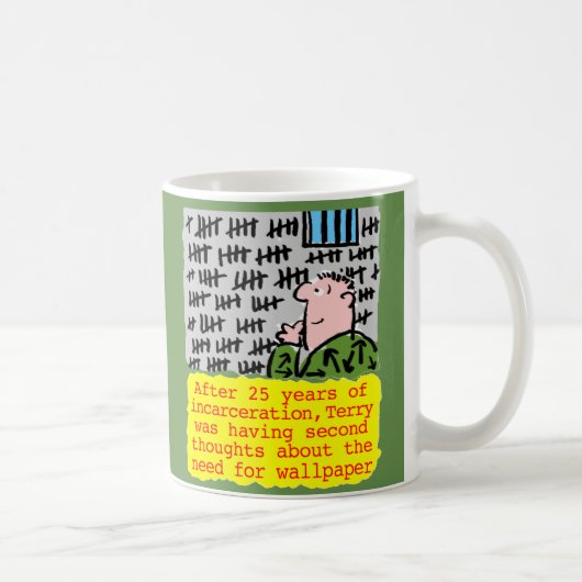 Mug Le prisonnier en prison n'a pas besoin de papier p (Droite)
