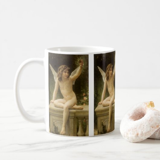 Mug Le Prisonnier (Le Captif) par Bouguereau (Avec donut)