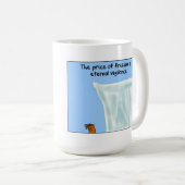 Mug Le prix de la liberté… (Devant droit)