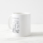 Mug Le processus de maths (Devant gauche)