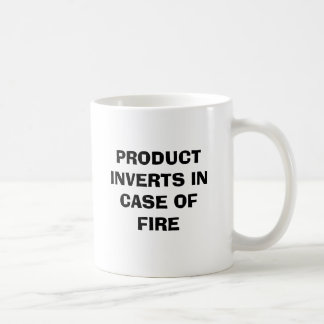 MUG LE PRODUIT INVERSE EN CAS DE FEU