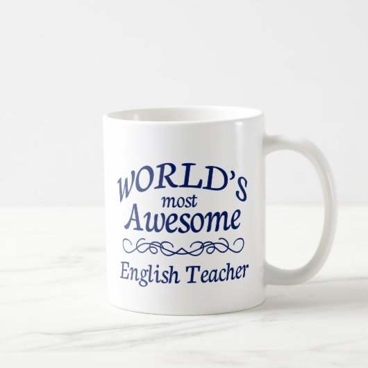 Mug Le professeur d'Anglais le plus impressionnant du (Droite)