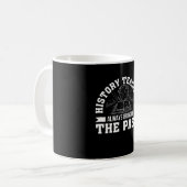 Mug Le professeur d'histoire évoquent toujours le (Devant gauche)