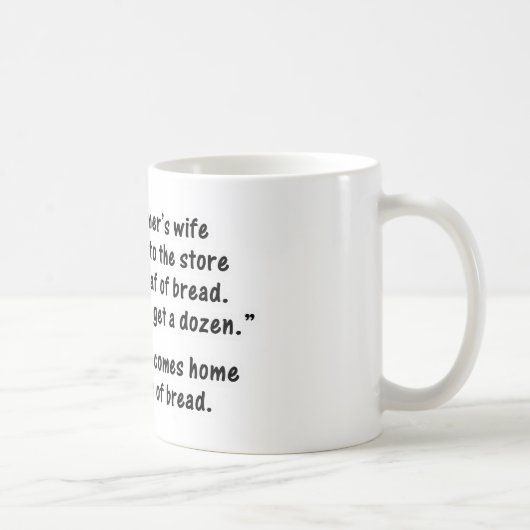 Mug Le programmeur et son épouse - en second lieu (Droite)