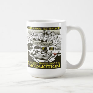Mug Le programmeur I n'examinent pas toujours mon code