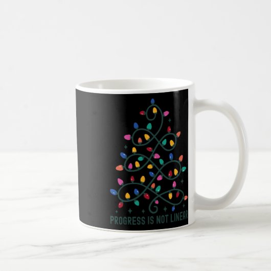 Mug Le Progrès N'Est Pas Linéaire Spécial Ed Enseignan (Droite)