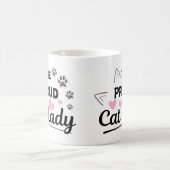 Mug Le propriétaire de l'animal de compagnie Proud Cat (Centre)