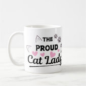 Mug Le propriétaire de l'animal de compagnie Proud Cat (Gauche)