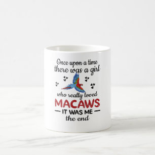 Mug Le propriétaire de Macaw donne à l'amoureuse de la