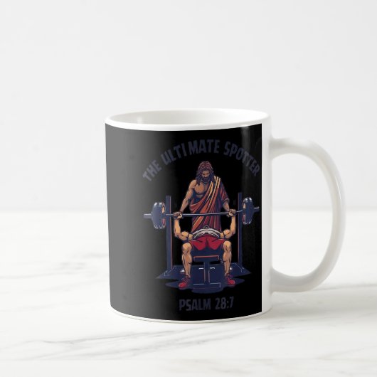 Mug Le Psaume Chrétien Stter 28 7 Gym Meme (Droite)