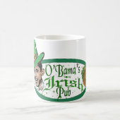 Mug Le pub irlandais d'Obama (Centre)