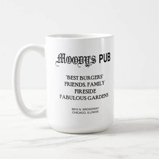 MUG LE PUB MOODY'S, CHICAGO, IL (Gauche)