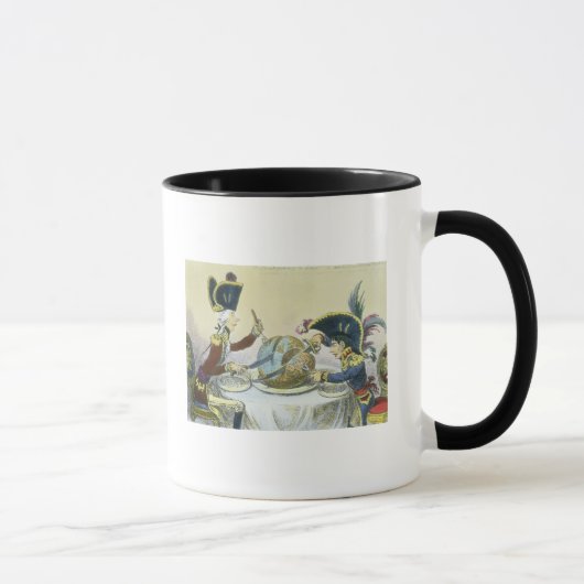 Mug Le pudding de prune en danger, 1805 (Droite)