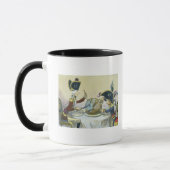 Mug Le pudding de prune en danger, 1805 (Gauche)