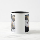 Mug Le Puffin Atlantique, un oiseau marin pélagique (Centre)