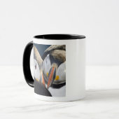 Mug Le Puffin Atlantique, un oiseau marin pélagique (Devant gauche)