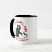 Mug Le Purrfect Spill Cafe 11 oz. Combo (Devant gauche)