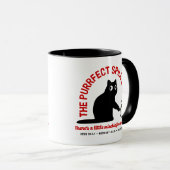 Mug Le Purrfect Spill Cafe 11 oz. Combo (Devant droit)
