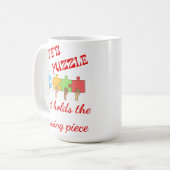 Mug Le puzzle de la vie (Devant gauche)