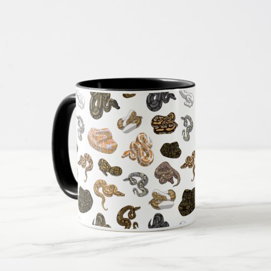 Mug Le python de boule Morphs (Devant gauche)
