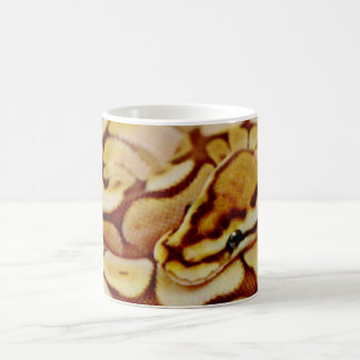 Mug Le python jaune de boule se ferment vraiment