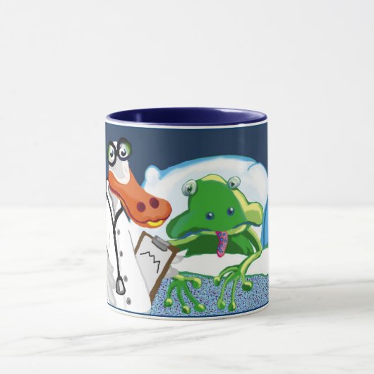 Mug Le Quack, ou Docteur Duck, fait ses rondes (Centre)