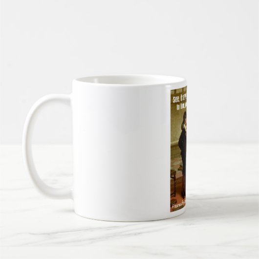 Mug Le quatrième commandement (Gauche)