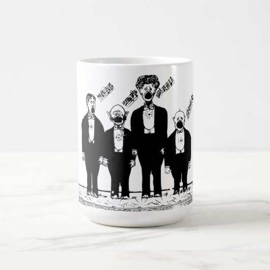Mug Le Quatuor, chantant (Centre)