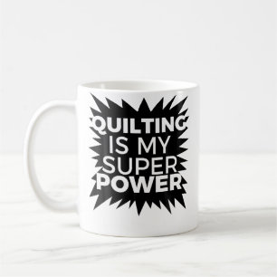 Mug Le quilting est mon superpouvoir T-shirt de gran